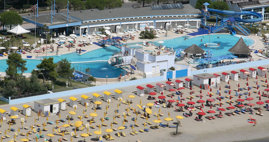 Spiaggia - Hotel Europa Grado